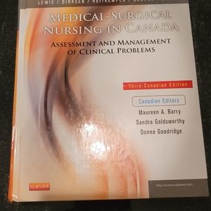 Medical Surgical Nursing in Canada Book